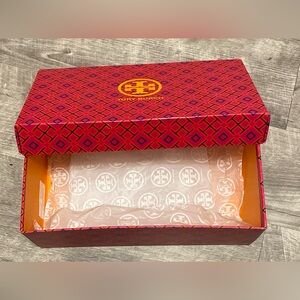 Tory Burch Pink and Orange Geometric Box